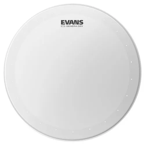 Evans B12DRY Snarefell 30,48cm (12 Zoll) - Evans Snare Schlagfell der Genera Dry Serie mit Dämpfring und Dry-Vents für optimalen Klang und kontrollierte Ansprache – perfekt für Drummer, die einen trockenen Sound suchen.