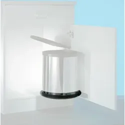 Naber Einbaumülleimer WESCO® Ersatzring, schwarz - Haushaltszubehör - Hochwertiger Ersatzring für WESCO® Einbaumülleimer, sorgt für eine perfekte Passform und langanhaltende Nutzung.