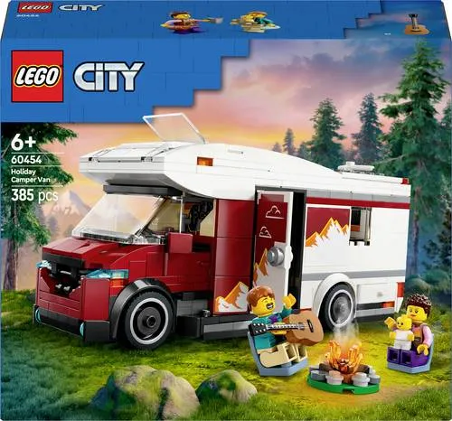 LEGO Abenteuer-Wohnmobil - 60454 - Spielzeug für kreative Entdecker: Erlebe spannende Reisen mit einem voll ausgestatteten Wohnmobil, das Komfort und Abenteuer vereint.
