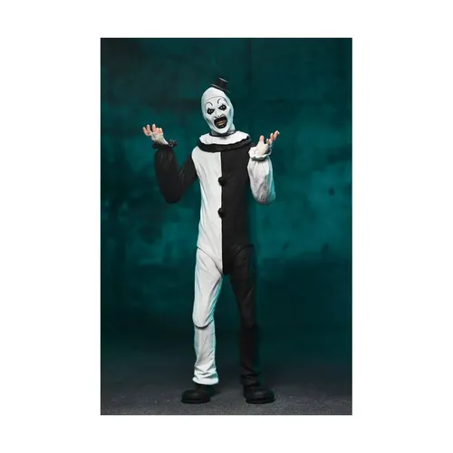 NECA Terrifier Art The Clown Ultimate Actionfigur 18 cm – Horror Sammlerstück - Ultimate Actionfigur von NECA, 18 cm groß, detailgetreu mit austauschbaren Gesichtern und Zubehör. Ein Muss für Horror-Fans und Sammler!