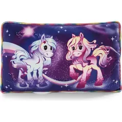 NICI Kopfkissen Pony Stars 43x25cm - Blau
