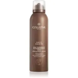 Collistar Gocce Magiche Selbstbräunungsspray 150 ml - Selbstbräuner für natürliche, gleichmäßige Bräune, leichtes Spray mit 360°-Sprühkopf, ideal für alle Hauttypen, hinterlässt keine Flecken und sorgt für seidig weiche Haut.