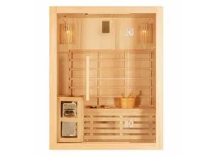 SANOTECHNIK Sauna RIGA - Finnische Sauna für entspannende Momente, tiefenwirksame Hitze löst Verspannungen und fördert Ihr Wohlbefinden.