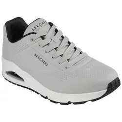 Skechers Herren UNO Stand ON AIR Sneaker - Herren-Sneaker mit glattem Durabuck-Obermaterial, flexible Traktionslaufsohle und modischem Design für optimalen Tragekomfort.