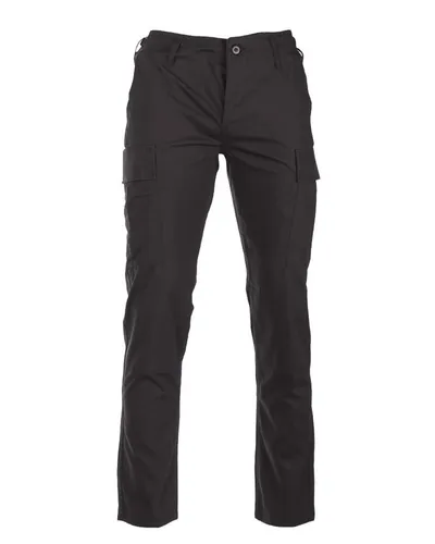 Mil-Tec Pantalon US BDU Ripstop Slim Fit - Wanderhose mit 51 großen Beintaschen und verstellbarer Bundweite, ideal für Outdoor-Abenteuer und vielseitige Nutzung.