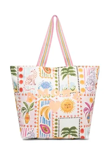 CODELLO SHOPPER COTTON AMORE PATTERN MIX pi - Stilvoller Begleiter - Eleganter CODELLO Shopper aus hochwertiger Baumwolle mit ansprechendem Muster. Ideal für den täglichen Gebrauch und bietet viel Platz für Ihre Essentials.
