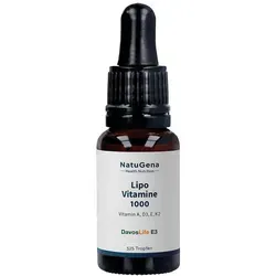 Lipo Vitamine 1000 Öl - Hochdosiertes Vitamin D3 mit 1000 I.E., unterstützt Immunfunktion und gesunde Knochen, inklusive praktischer Pipette zur genauen Dosierung