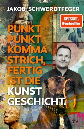 Punkt Punkt Komma Strich – fertig ist die Kunstgeschicht' von Jakob Schwerdtfeger - Faszinierendes Kunstbuch über die Epochen des Mittelalters bis zum Barock. Entdecken Sie 272 Seiten voller Kunstgeschichte und Inspiration vom SPIEGEL-Bestsellerautor.