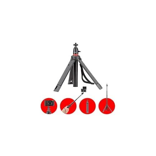 JOBY JB01549-BWW TelePod 325 ausziehbares Einbein-/Teleskopstativ Selfie Stick (mit Kugelkopf, CSC, Kompaktkameras, Action-Kameras. Vlogging-Kit)