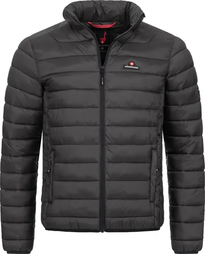 Höhenhorn Balmhorn Herren Jacke Midnight-Black Gr. L - Funktionsjacken: Vielseitige Übergangsjacke mit effektiver Wärmeisolierung und modernem Design, ideal für milde bis kalte Herbsttage.