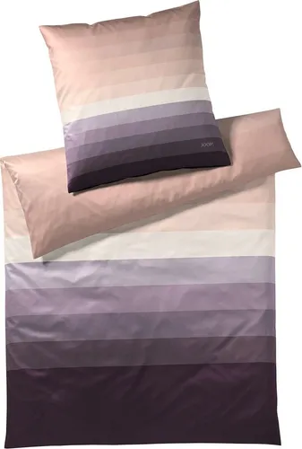 JOOP Bettwäsche Horizon powdered berry Bettbezug 155x220 cm – Elegante Farbgestaltung - Die JOOP! Horizon Bettwäsche überzeugt durch edlen Mako-Satin und zeitlose Gestaltung. Hochwertige Materialien garantieren ein angenehmes Schlafklima. Mit praktischen Qualitätsreißverschlüssen für einfachen Bezug.