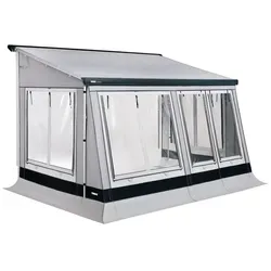 THULE Omnistor Veduta Vorzelt für Markise 6200 6300, 450 cm - Caravan-Zubehör mit perfekter Dachabdichtung, stabiler Konstruktion und flexibler Wandgestaltung für mehr Wohnkomfort im Freien.