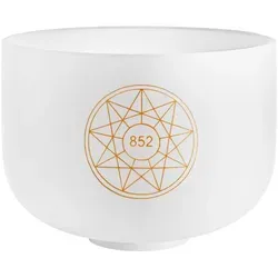 Meinl Sonic Energy SOLCSB10-852 Solfeggio Kristallklangschale 10" G#4/La - Hochreine Quarzklangschale mit 10" Durchmesser, erzeugt einen langanhaltenden sphärischen Klang, ideal für Meditation und Entspannung, inklusive Silikonring für optimale Resonanz.