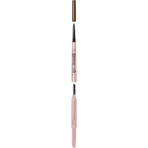 J.Cat Beauty 3 in 1 Mapping and Shaping Brow Pencil Rich Brown Women's Makeup (Rich Brown) (58339296)