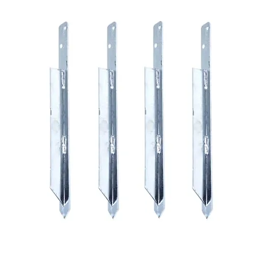 Aqbau® 4er Set Universal Bodenanker Verstärkt - Schaukeln - Robuste und langlebige Erdanker aus feuerverzinktem Stahl für sichere Befestigung von Schaukeln und Gartenkonstruktionen, ideal für verschiedene Untergründe.