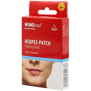 WUNDmed Herpes Pflaster Herpes-Patch 02-093 transparent 1,5 x 1,5 cm, 6 St.