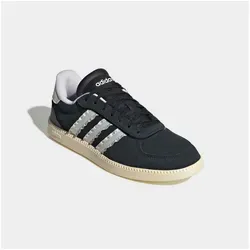adidas Damen BREAKNET Sleek Schuhe, core Black/core White/warm Vanilla, 39 1/3 EU - Stylische Damen Sneaker mit regulärem Schnitt, aus hochwertigem Leder und Synthetik. Bequemes CLOUDFOAM PLUS Fußbett für optimalen Tragekomfort im Alltag.