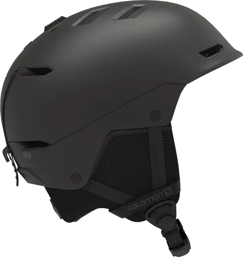 SALOMON Herren Helm HELMET HUSK Black - Skihelme für Abenteuerlustige: Minimalistischer Helm mit maximalem Komfort, optimaler Passform und durchdachter Belüftung für sicheres Fahren in den Bergen.