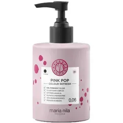 Maria Nila Colour Refresh 0.06 Pink Pop - 300 ml, leuchtende Haarfarbe für temporäre Farbveränderungen und intensive Pflege