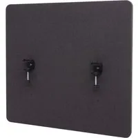 Proregal Akustik-Tischtrennwand 60x65 cm – Schallabsorbierender Sichtschutz für Büros - Flexible, schallabsorbierende Trennwand für mehr Ruhe und Privatsphäre am Arbeitsplatz. Ideal für Büros und Co-Working-Spaces. Einfach zu montieren und auch als Pinnwand nutzbar.