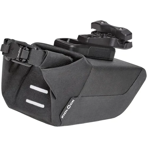 Fidlock Satteltasche mit Schnellwechsel-System Pinclip Schwarz, 400 ml - Fahrradtaschen mit innovativem Schnellwechsel-System für einfache Handhabung und sicheren Halt während der Fahrt.