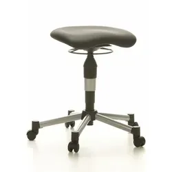 Topstar Hocker Body Balance 20 BAL27T20 schwarz - Bürostuhl mit ergonomischem Design, fördert eine gesunde Sitzhaltung und ist ideal für dynamisches Sitzen im Büro oder Home Office.