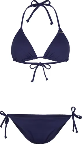 O'Neill Bustier-Bikini ESSENTIALS CAPRI - BONDEY BIKINI SET - Neckholder-Bikini in blueberry ca, mit Bindebändern für individuellen Sitz, sportlich und pflegeleicht – ideal für den Sommer!