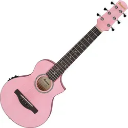 EWP17M2E-SMO PiccoloGuitar - Kompakte E-Gitarre der EWP-Serie mit hochwertiger Riegelahorn-Decke und Ibanez Undersaddle-Pickup für klaren Klang. Ideal für Einsteiger und kreative Musiker.