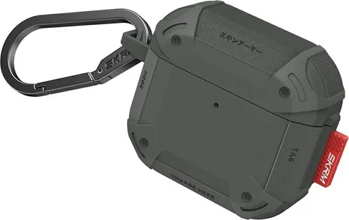 Skinarma Mecha Ce Hülle Für Airpods 4 Oliv - Grün
