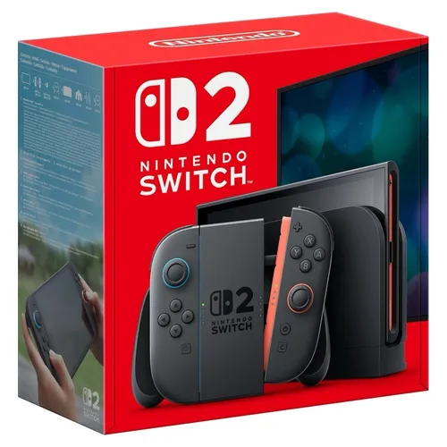 Nintendo Switch 2 Vorbestellung | Neueste Konsole mit 256 GB - Konsolen, die neue Nintendo Switch 2 bietet eine beeindruckende Speicherkapazität von 256 GB für unendlichen Spielspaß.
