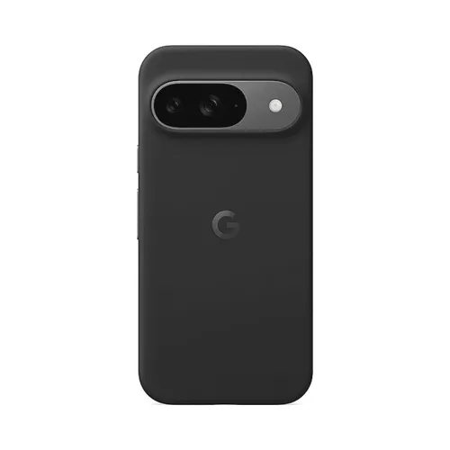 Google Pixel 9 9 Pro Case Obsidian - Schwarz, Silikon Backcover, umweltfreundlich und perfekt für dein Google Pixel 9 oder 9 Pro