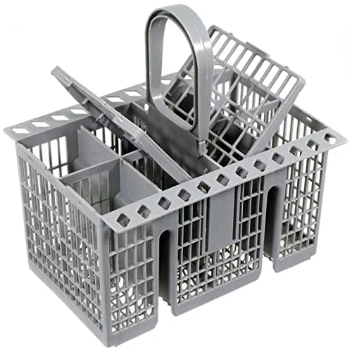 Spares2go Besteckkorb für Geschirrspüler, Universalkorb, kompatibel mit Hotpoint, für Indesit, für Ariston, für Whirlpool, C00257140 (abnehmbarer Griff)