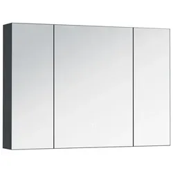 Mai & Mai Spiegelschrank mit LED Beleuchtung - Spiegelschränke mit Memory-Funktion und einstellbarer Helligkeit, ideal für modernen Badezimmerstil und ausreichend Stauraum.