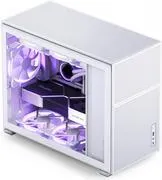 Jonsbo D31 Mesh - Weißes Minitower Gehäuse - Minitower PC-Gehäuse mit optimaler Luftzirkulation dank Mesh-Front und Seitenfenster, unterstützt Wasserkühlung bis 360mm und bietet Platz für leistungsstarke Komponenten.