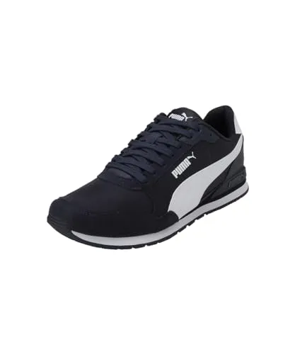 PUMA Unisex ST Runner V3 NL Sneaker - Parisian Night White, 40.5 EU - Herren-Sneaker mit SoftFoam+ Innensohle für ultimativen Komfort und perfekte Dämpfung bei jedem Schritt, ideal für Sport und Freizeit.