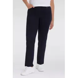 KJBRAND Damen Stoffhose "Bea" in Bi-Stretch - Stoffhose in Marine für Damen, ideal für kräftige Oberschenkel. Figurumspielend und vielseitig kombinierbar, aus pflegeleichtem und elastischem Webstoff.