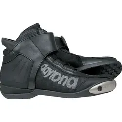 Daytona AC PRO schwarz 42 - Sportlicher Motorradstiefel - Motorradstiefel mit optimalem Tragekomfort und abriebfestem Titan-Schleifer, ideal für Fahrten und zu Fuß. Der AC Pro kombiniert Sicherheit und Bequemlichkeit in einem modernen Design.