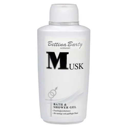 Bettina Barty Musk Duschgel 500 ml – Eleganter Duft für alle - Duschgel für Damen und Herren mit elegant-sinnlichem Duft. Ideal für die tägliche Körperpflege und sorgt für ein erfrischendes Erlebnis. Inhalt: 500 ml.