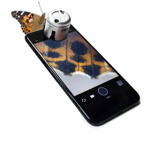TimeTEX Handy-Mikroskop, 3 cm ø Digitalmikroskop