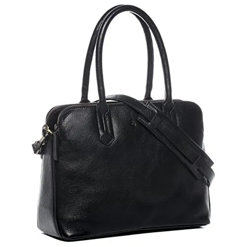 BACCINI Business-Tasche aus echtem Leder - 13 Zoll Laptoptasche Rosaria - Elegante 13 Zoll Businesstasche aus hochwertigem Anilinleder, ideal für Büro und Geschäftsreisen. Mit gepolstertem Laptopfach und durchdachter Innenaufteilung für optimalen Komfort und Funktionalität.
