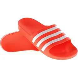 adidas Unisex Adilette Aqua Slides, Solar Red / Cloud White / Solar Red, 47 EU - Slides für Damen mit weichem Cloudfoam Fußbett für ultimativen Komfort, ideal für die Dusche oder Entspannung zu Hause.