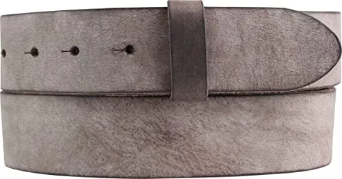 BELTINGER Wechselgürtel aus Vollrindleder im Used-Look – 40mm Druckknopf-Gürtel für Damen und Herren - Hochwertiger 40mm Gürtel aus weichem Vollrindleder im Vintage-Style, ideal für jeden Anlass. Mit praktischem Druckknopf-System für individuelle Anpassung und schnellen Wechsel der Schnallen.
