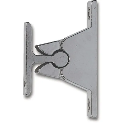 IBFM Türhalter mit Klemmmechanismus - Zamak vermessingt - Sonstige Elektroinstallationsartikel, robustes Design mit Klemmmechanismus für sicheren Halt und einfache Montage.