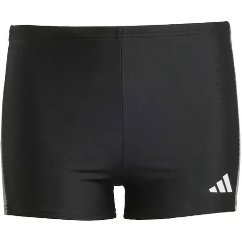 ADIDAS Kinder Badehose Colorblock 3-Streifen - Badehosen für Kinder, widerstandsfähiges Infinitex-Material gegen Chlorschäden, sicherer Sitz durch weitenregulierbaren Kordelzug, ideal für aktive Kids.