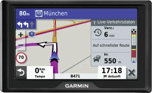 Garmin Drive 52 MT EU - 5 Zoll Navi mit Europa-Karten, Echtzeit-Verkehrsinformationen und einfache Bedienung für stressfreies Fahren