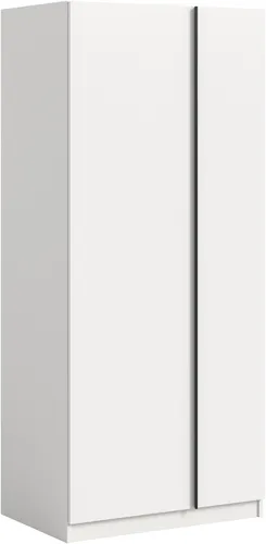 Kleiderschrank HOME AFFAIRE "BENDINGO, TOPSELLER, Schlafzimmerschrank, Schrank, Garderobenschrank", weiß, B:80cm H:183cm T:53cm