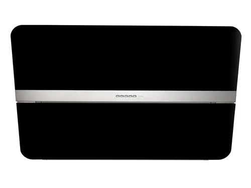 Falmec Flipper Kopffreihaube 85 cm - Schwarz satiniert - Dunstabzugshaube mit Randabsaugung für optimale Luftabsaugung und 750 m³/h Leistung, ideal für moderne Küchen.