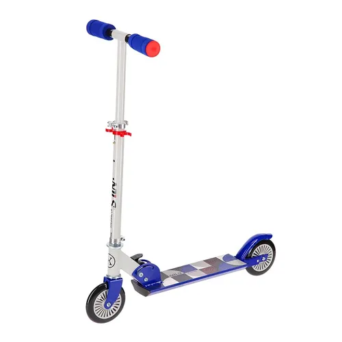 NILS EXTREME HD026 GREY-DARK BLUE HULAJNOGA - Roller/Kickboards, stabil und sicher für Fahrspaß in der Stadt und beim Pendeln.