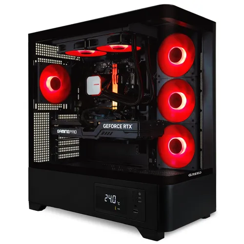Greed® MKM High-End Gaming PC – AMD Ryzen 5 7500F & Nvidia RTX 5070Ti - Erleben Sie Gaming der Extraklasse mit dem Greed MKM PC. Ausgestattet mit 32GB DDR5 RAM, 1TB SSD und RGB-Beleuchtung bietet er beeindruckende Leistung und ein stilvolles Design für Ihr Setup.