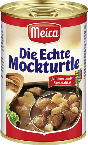 Meica Echte Mockturtle 400g - Traditionelles Ammerländer Fertiggericht, perfekt für eine schnelle und schmackhafte Mahlzeit mit 8,5g Eiweiß pro Portion.